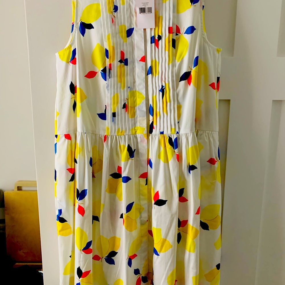 Kate Spade NWT Lemon Dress Sz L.  $80.00 shipped